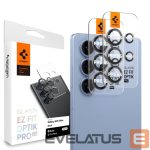 Другие товары Spigen  Spigen Optik Pro GLAS.TR EZ FIT 2-pack Camera Cover for Samsung Galaxy S25 Ultra - Black 