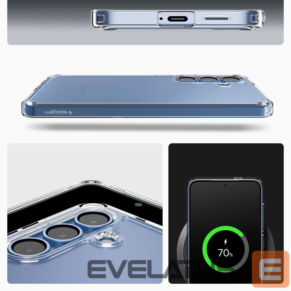 Другие товары Spigen Spigen Ultra Hybrid Case for Samsung Galaxy S25 - Clear