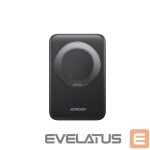 Внешний аккумулятор Joyroom  Joyroom JR-PBM12 Power Bank 10000mAh 22.5W MagSafe Compatible, 15W Wireless Charging, with Ring Base - Black 