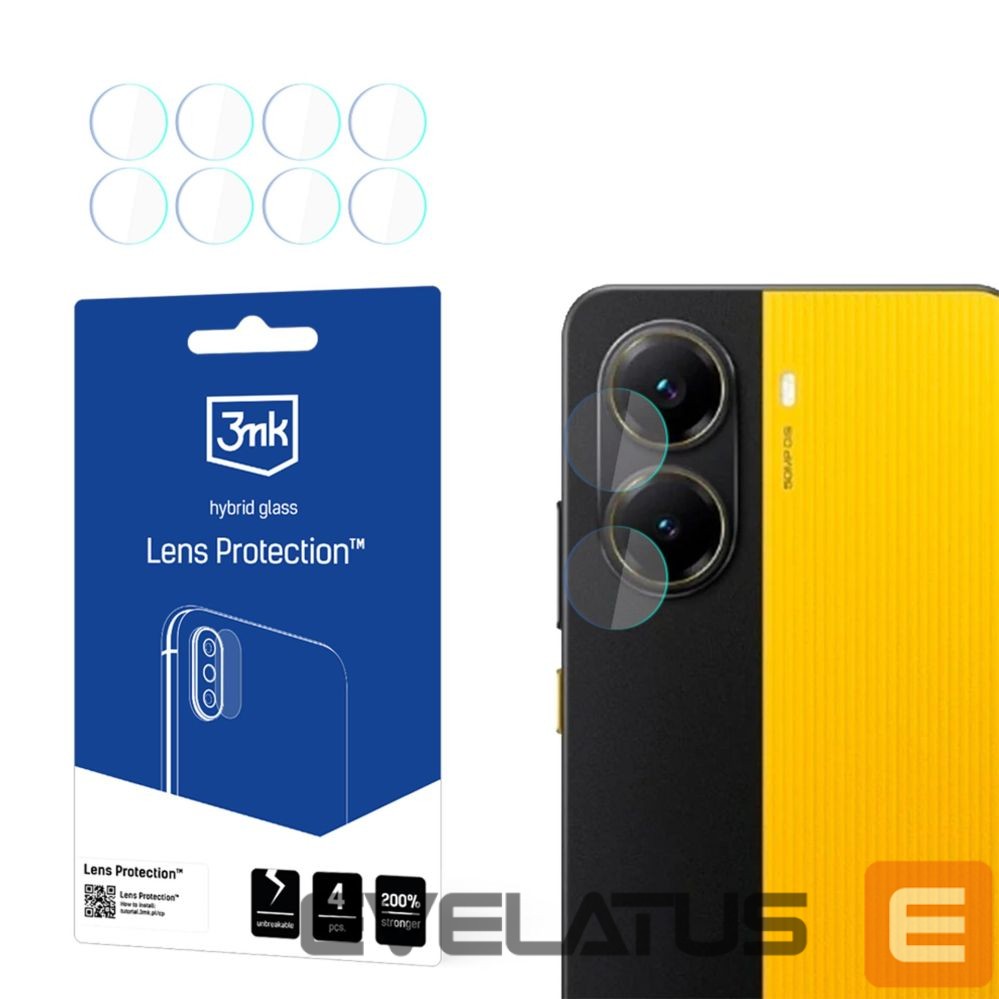 Другие товары 3MK Hybrid Glass for Camera Lens 3mk Lens Protection for Xiaomi Poco X7 Pro