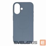 Чехол на заднюю панель Hurtel  Liquid Silicone Case with MagSafe for iPhone 16e - Gray 