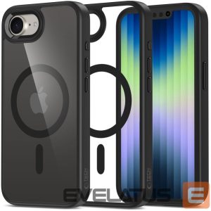 Другие товары Tech-Protect  Tech-Protect MagMat MagSafe iPhone 16e Case - Black-Transparent 