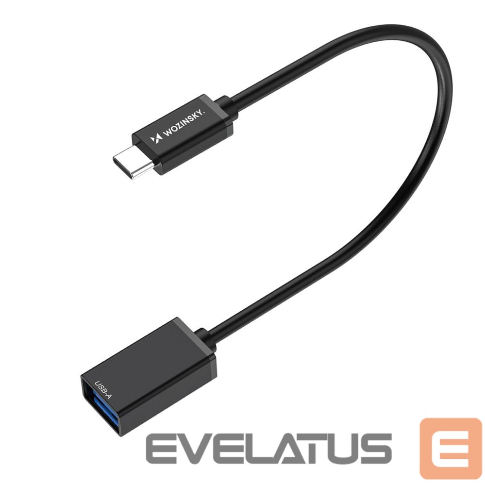 Переходник Wozinsky Wozinsky WOTGY1S USB-C 3.0 (male) - USB-A 3.0 (female) OTG Adapter - Black
