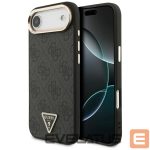 Другие товары Guess  Guess 4G Triangle Logo MagSafe case for iPhone Air - black and gold 