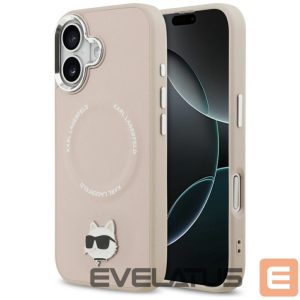 Другие товары Karl Lagerfeld  Karl Lagerfeld Choupette Pin MagSafe Case for iPhone 17 - Pink 