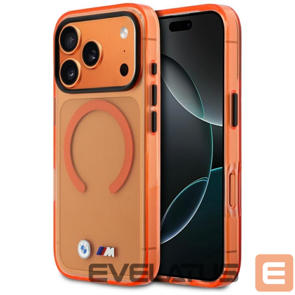 Другие товары BMW BMW M IML Metal Logos MagSafe Case for iPhone 17 Pro Max - Pro Orange
