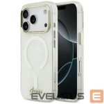 Другие товары Guess  Guess IML Script Metal MagSafe Case for iPhone 17 - Transparent 