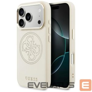 Другие товары Guess  Guess Perforated 4G MagSafe Case for iPhone 17 Pro Max - Beige 