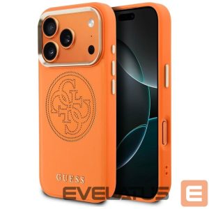 Другие товары Guess  Guess Perforated 4G MagSafe case for iPhone 17 Pro - orange 