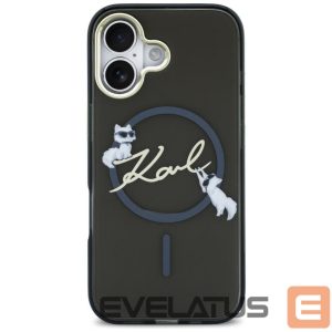 Другие товары Karl Lagerfeld  Karl Lagerfeld IML Choupettes Karl Script Logo MagSafe iPhone Air Case - Black 