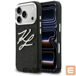 Другие товары Karl Lagerfeld  Karl Lagerfeld IML Glitter KL Diamond Logo Case for iPhone 17 Pro - Black 