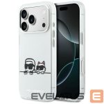 Другие товары Karl Lagerfeld  Karl Lagerfeld IML Karl & Choupette Peekaboo Logo MagSafe Case for iPhone 17 Pro Max - White 
