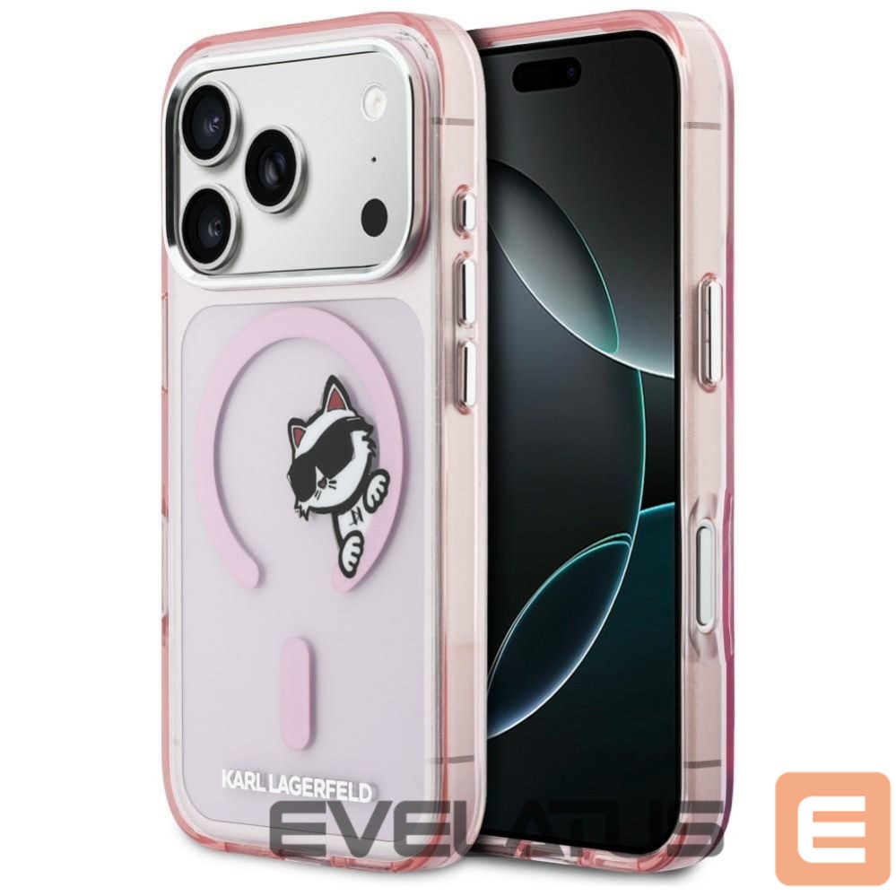Другие товары Karl Lagerfeld Karl Lagerfeld IML Peekaboo MagSafe Case for iPhone 17 Pro Max - Pink