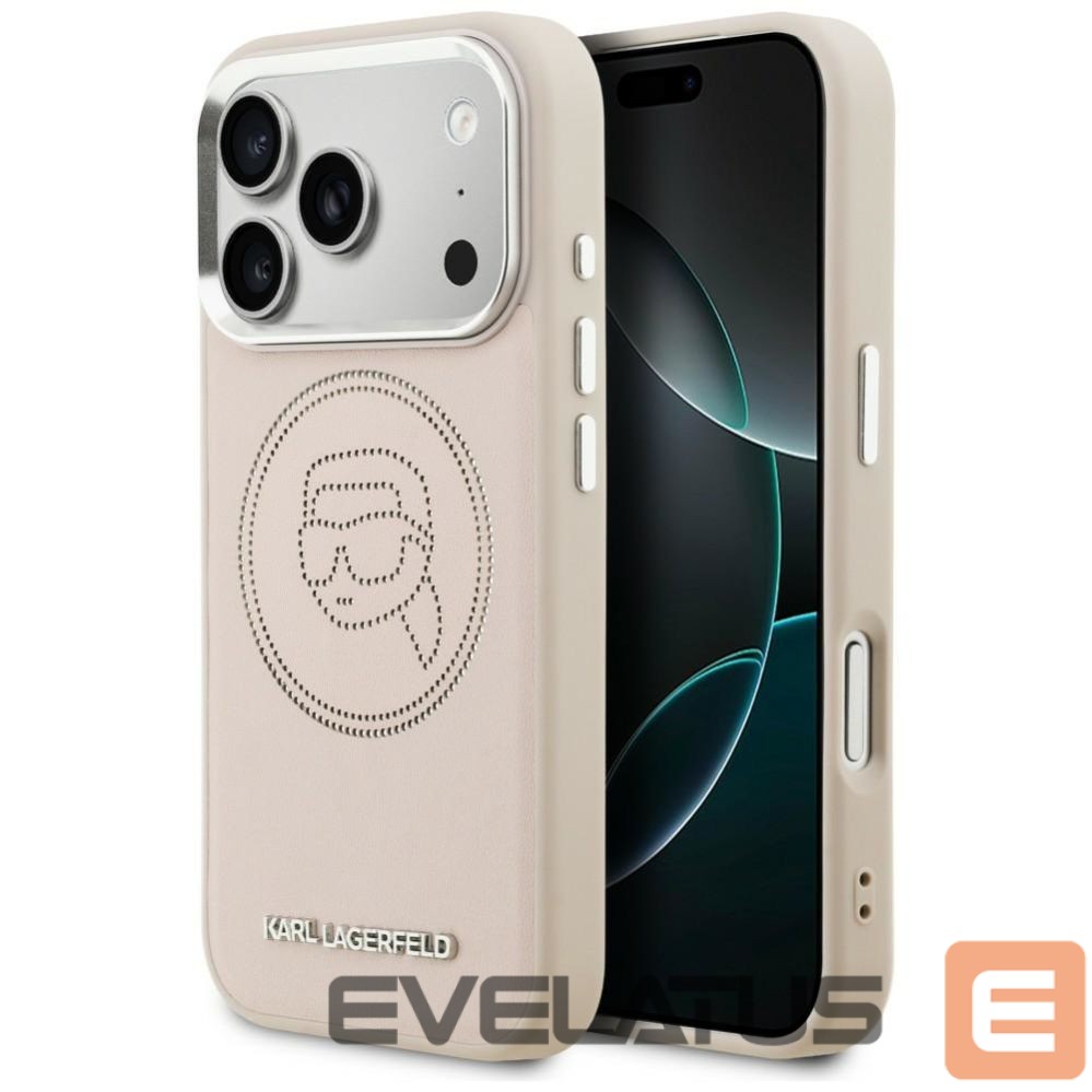 Другие товары Karl Lagerfeld Karl Lagerfeld K Head Point Logo MagSafe Case for iPhone 17 Pro - Pink