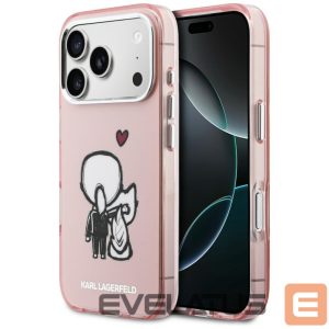 Другие товары Karl Lagerfeld  Karl Lagerfeld Karl & Choupette Back MagSafe Case for iPhone 17 Pro Max - Pink 