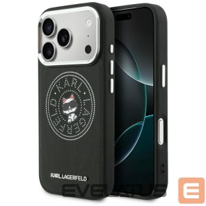 Другие товары Karl Lagerfeld  Karl Lagerfeld Point & Choupette Sketch MagSafe Case for iPhone 17 Pro Max - Black 