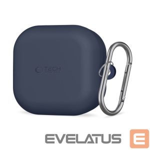 Другие товары Tech-Protect  Tech-Protect Silicone Hook Case for Samsung Galaxy Buds 4 / 4 Pro - Navy Blue 