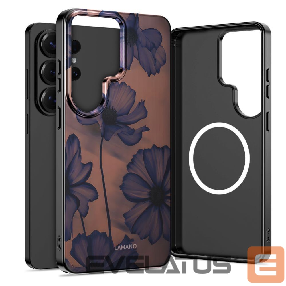 Другие товары Tech-Protect Tech-Protect Lamano MagSafe Case for Samsung Galaxy S26 Ultra - Brown and Purple