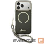 Другие товары Guess  Guess IML Glitters Script Strap MagSafe case for iPhone 17 Pro Max - black 