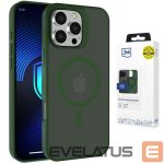 Другие товары 3MK  3mk Smoke MagCase for iPhone 16 Pro Max - Green-Translucent 
