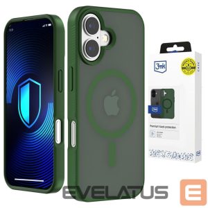 Другие товары 3MK  3mk Smoke MagCase for iPhone 16 Pro - Green-Translucent 