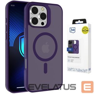 Другие товары 3MK  3mk Smoke MagCase for iPhone 16 Pro Max - Purple-Translucent 