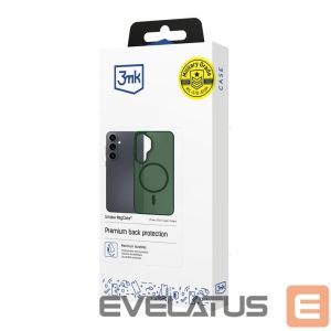 Другие товары 3MK  3mk Smoke MagCase for Samsung Galaxy S24 - Green-Translucent 