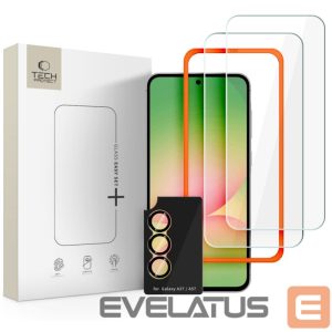 Другие товары Tech-Protect  Tech-Protect Easy Set+ 3-Pack Tempered Glass for Samsung Galaxy A37 5G 