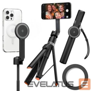 Другие товары Spigen  Spigen S581W MagSafe Bluetooth Selfie Stick and Tripod - Black 
