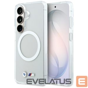 Другие товары BMW  BMW IML Shockproof Metal Logo MagSafe Case for Samsung Galaxy S26 - Transparent 