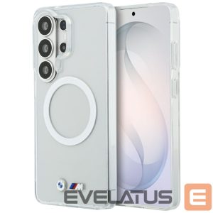 Другие товары BMW  BMW IML Shockproof Metal Logo MagSafe Case for Samsung Galaxy S26 Ultra - Transparent 