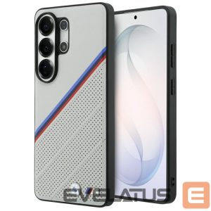 Другие товары BMW  BMW Tricolor Metal Logo MagSafe Case for Samsung Galaxy S26 Ultra - Gray 