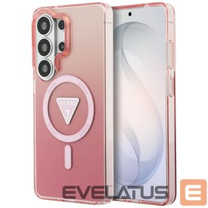 Другие товары Guess  Guess IML Gradient Triangle MagSafe Case for Samsung Galaxy S26 Ultra - Pink 