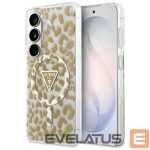 Другие товары Guess  Guess IML Leopard Print Triangle MagSafe Case for Samsung Galaxy S26 - Brown 