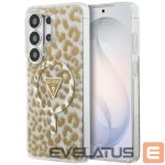 Другие товары Guess  Guess IML Leopard Print Triangle MagSafe Case for Samsung Galaxy S26 Ultra - Brown 