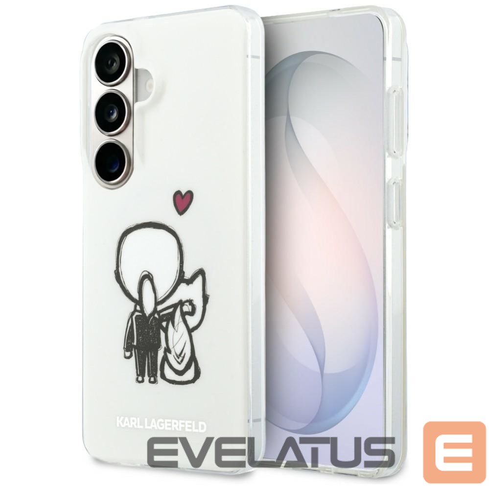 Другие товары Karl Lagerfeld Karl Lagerfeld IML Karl&Choupette MagSafe Case for Samsung Galaxy S26 - Transparent