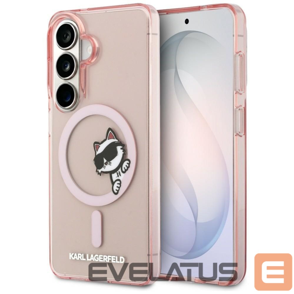 Другие товары Karl Lagerfeld Karl Lagerfeld IML Peekaboo Choupette MagSafe Case for Samsung Galaxy S26 - Pink