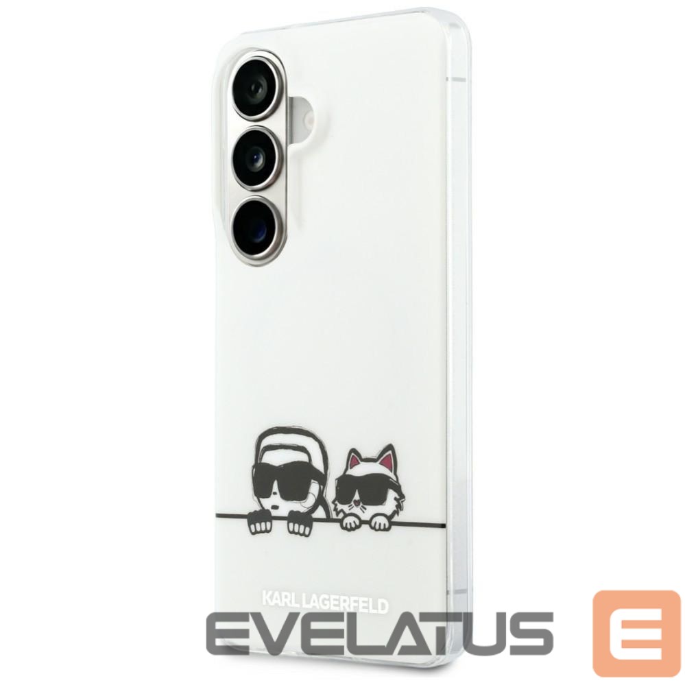 Другие товары Karl Lagerfeld Karl Lagerfeld IML Peekaboo Karl&Choupette MagSafe Case for Samsung Galaxy S26 Plus - Transparent