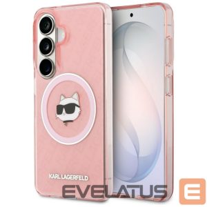 Другие товары Karl Lagerfeld  Karl Lagerfeld IML Repeated Choupette MagSafe Case for Samsung Galaxy S26 Plus - Pink 