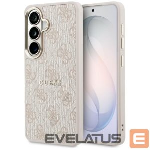 Другие товары Guess  Guess 4G Embossed Ring MagSafe Case for Samsung Galaxy S26 - Pink 