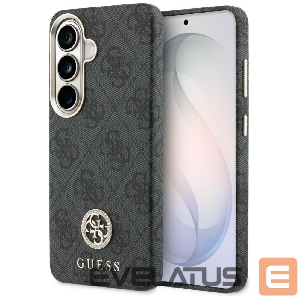 Другие товары Guess Guess 4G Rhinestone Round Logo MagSafe Case for Samsung Galaxy S26 - Black