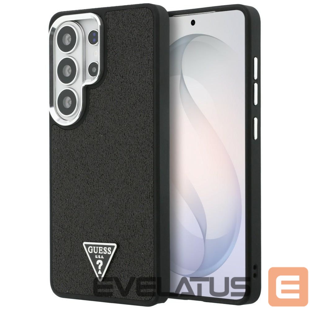 Другие товары Guess Reinforced full-screen tempered glass 3mk HardGlass Max Black for Samsung Galaxy S24+
