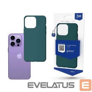 Чехол на заднюю панель 3MK  Case for iPhone 14 Pro from the 3mk series Matt Case - dark green 