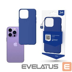 Чехол на заднюю панель 3MK  Case for iPhone 14 Pro from the 3mk Matt Case series - blue 