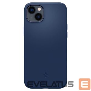 Чехол на заднюю панель Spigen  Spigen Silicone Fit Mag Case with MagSafe for iPhone 14 Plus - Blue 