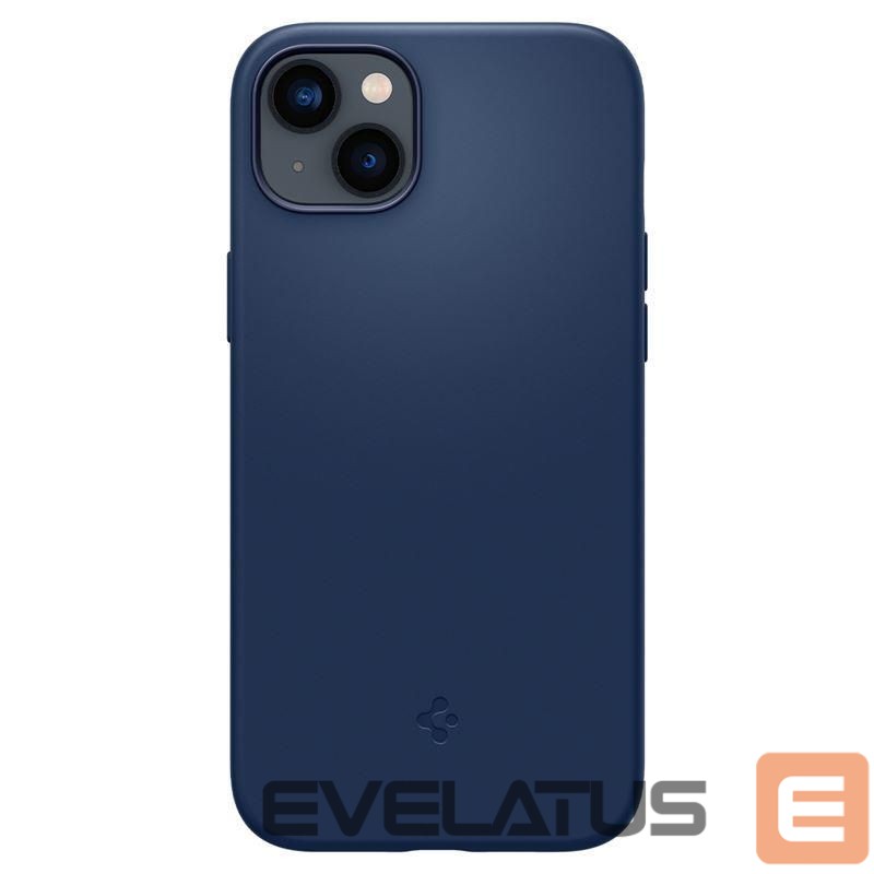 Чехол на заднюю панель Spigen Spigen Silicone Fit Mag Case with MagSafe for iPhone 14 Plus - Blue