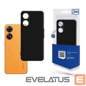 Чехол на заднюю панель 3MK  Oppo Reno 8T 4G - 3mk Matt Case black 