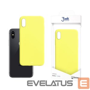 Чехол на заднюю панель 3MK  3mk Matt Case for iPhone X / XS - yellow 