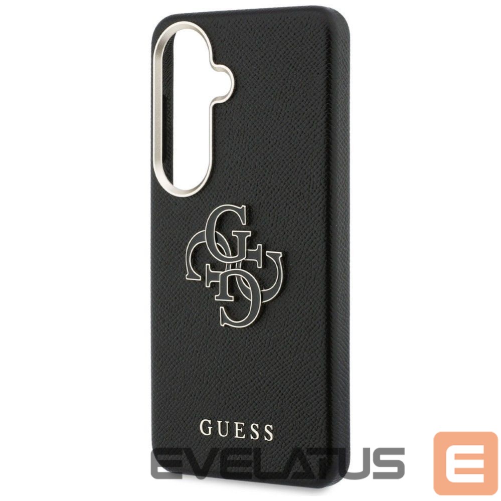Защитное стекло Guess - GUESS case for SAMSUNG S26 GUHCS26S5PS4RGGK (Grained Big 4G Metal Logo) black
