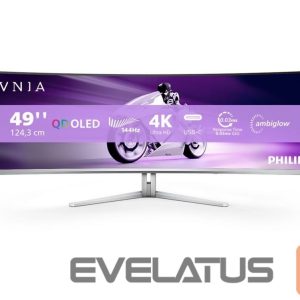Монитор Philips  49M2C8900L/00 | 49 " | OLED | 32:9 | 144 Hz | 0.03 ms | 5120 x 1440 pixels | HDMI ports quantity 2 | Warranty 24 month(s) 